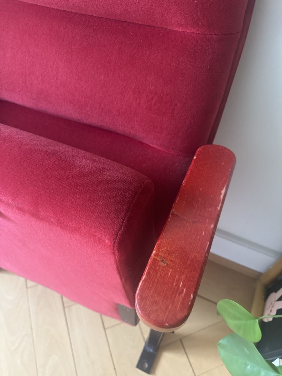 Fauteuils: Kinosessel Rot Vintage – D'occasion à Zürich par Lola_from_the_West 3