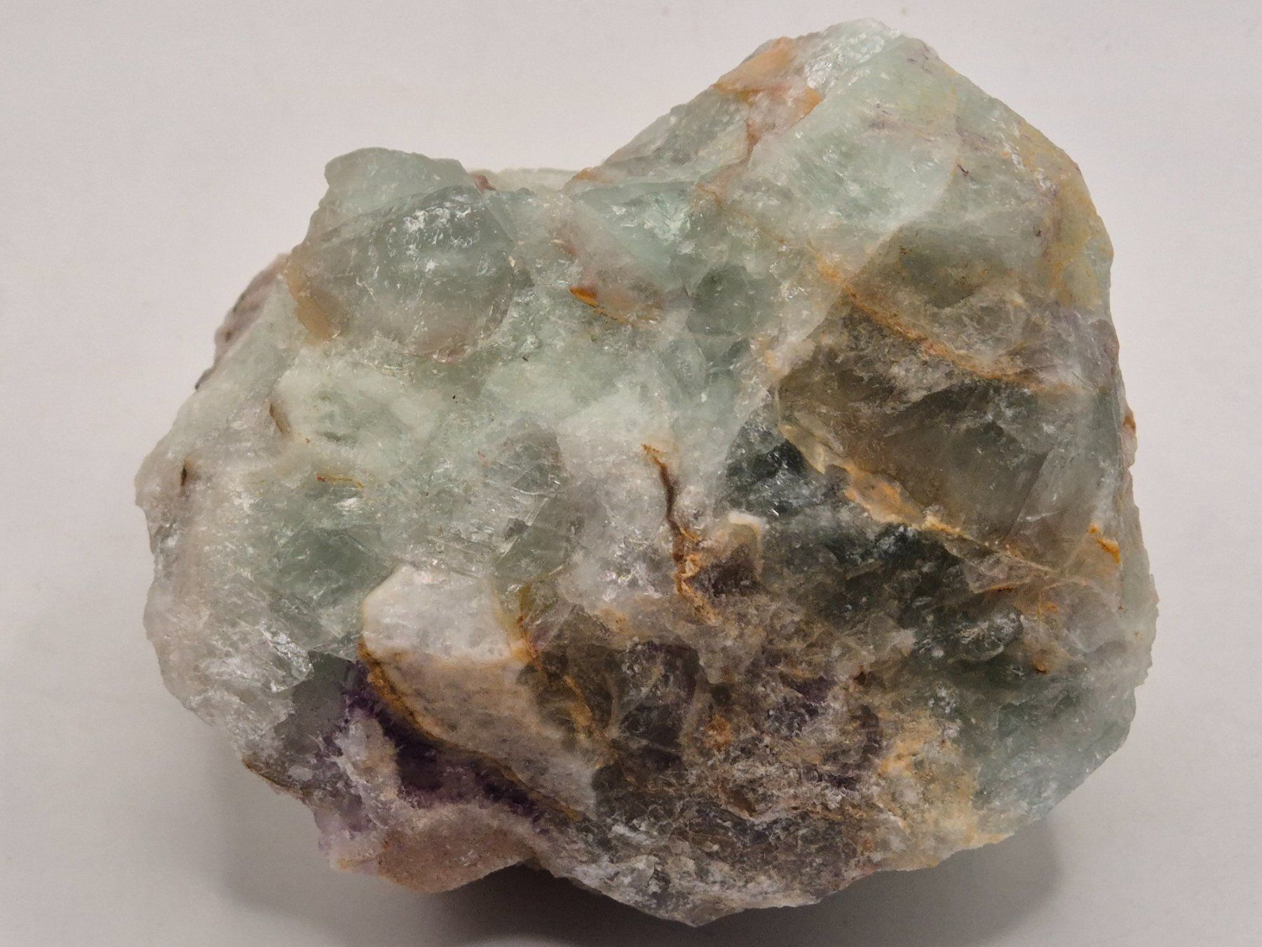 Minerali & Pietre curative: Fluorit Regenbogenfluorit bunt, Namibia (839gr.) – Usato da Winterthur venduto da LukasMineralienOase