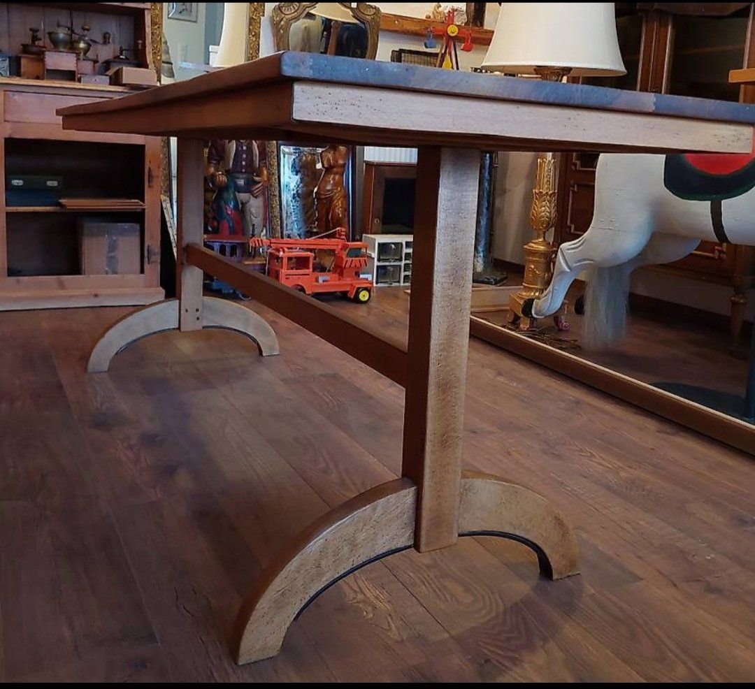 Tische: Art Deco Wirtshaustisch, komplett restauriert – Gebraucht aus Siblingen von rantiques 6
