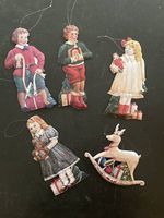 Weihnachtsschmuck, Geschenkanhänger vintage