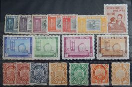 Bolivien Lot mit alten Werten
