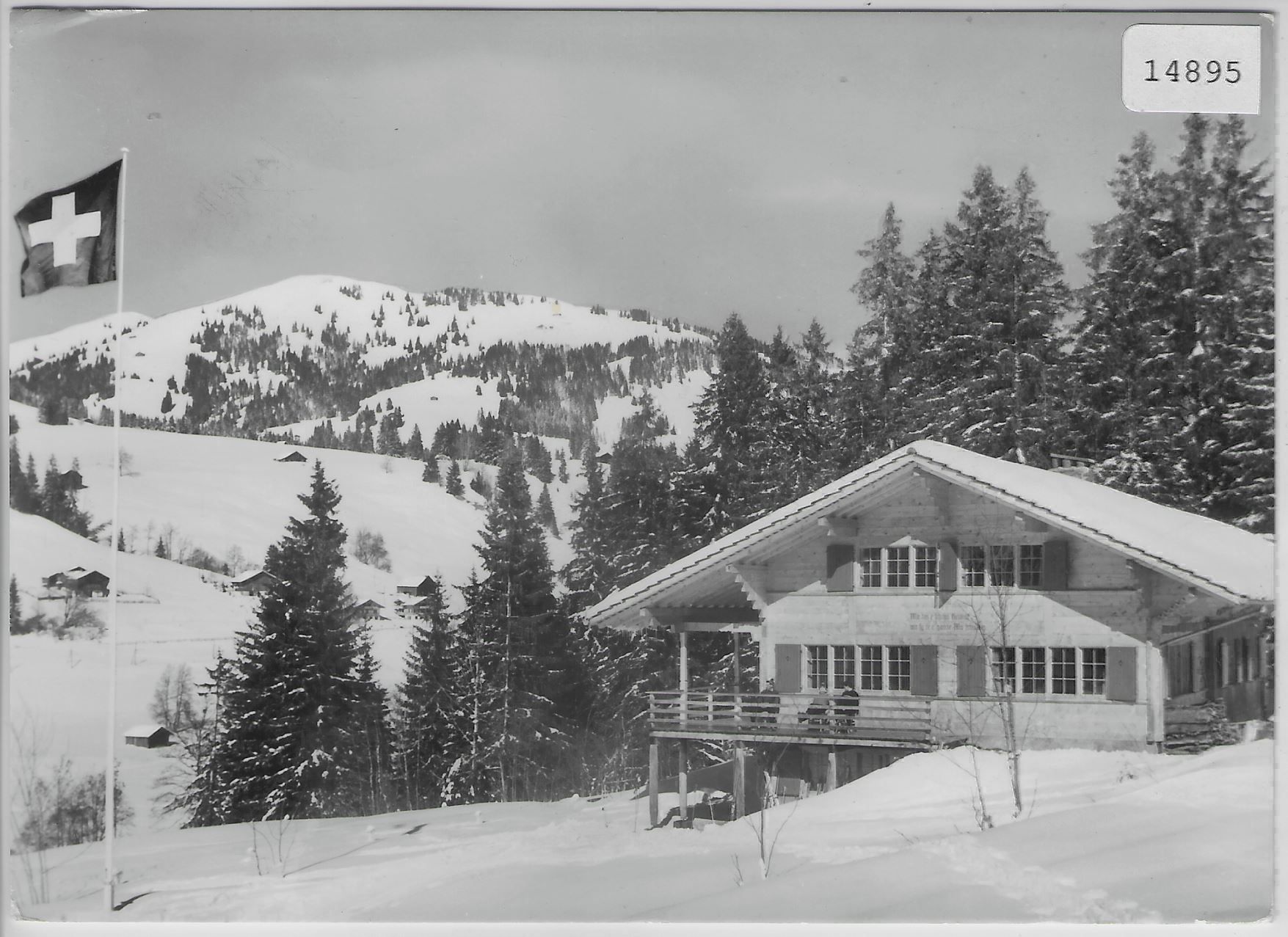 Cartoline postali: Schönried Ski- & Ferienhaus Kuonolf – Antico da Ettingen venduto da Kartenplanet
