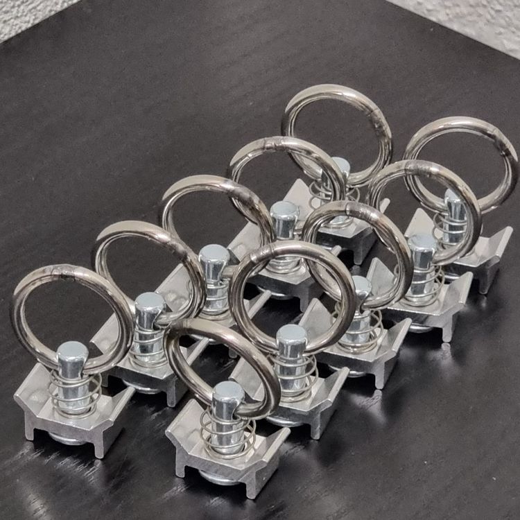 STAHLWERK Zurrschiene 50 cm Aluminium Airlineschiene zur Ladungssicher, 17,09
