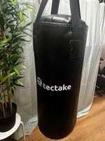 Kinder Boxsack und Boxhandschuhe, schwarz, kaum gebraucht