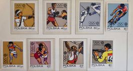 Polen 1972 XX. Olympia Muench. Satz 8V MNH postfrisch
