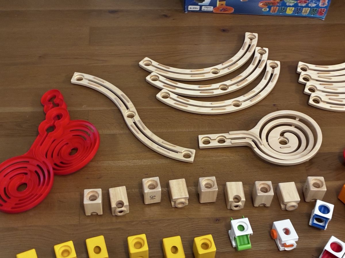 Quadrilla Giocattoli: Kugelbahn Quadrilla: 3 komplette Sets – Usato da Weiningen ZH venduto da Ulewa 5