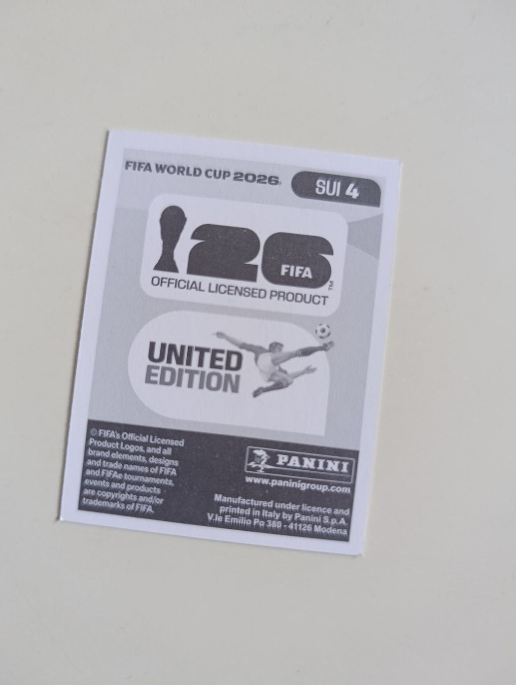 Panini Sammelbilder & Trading cards: Panini World Cup 2026 SUI 4 Akanji – Neu (gemäss Beschreibung) aus Lavey-Village von pas_7xd2 1