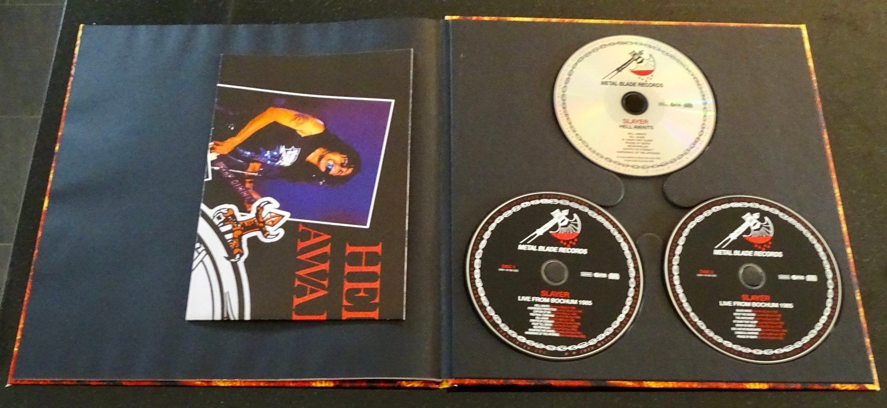 CD: Slayer Hell awaits 40th anniversary Earbook 3 CD – Usato da Gwatt (Thun) venduto da samojede67 2