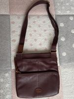 Fossil Ledertasche Umhängetasche Braun neu!