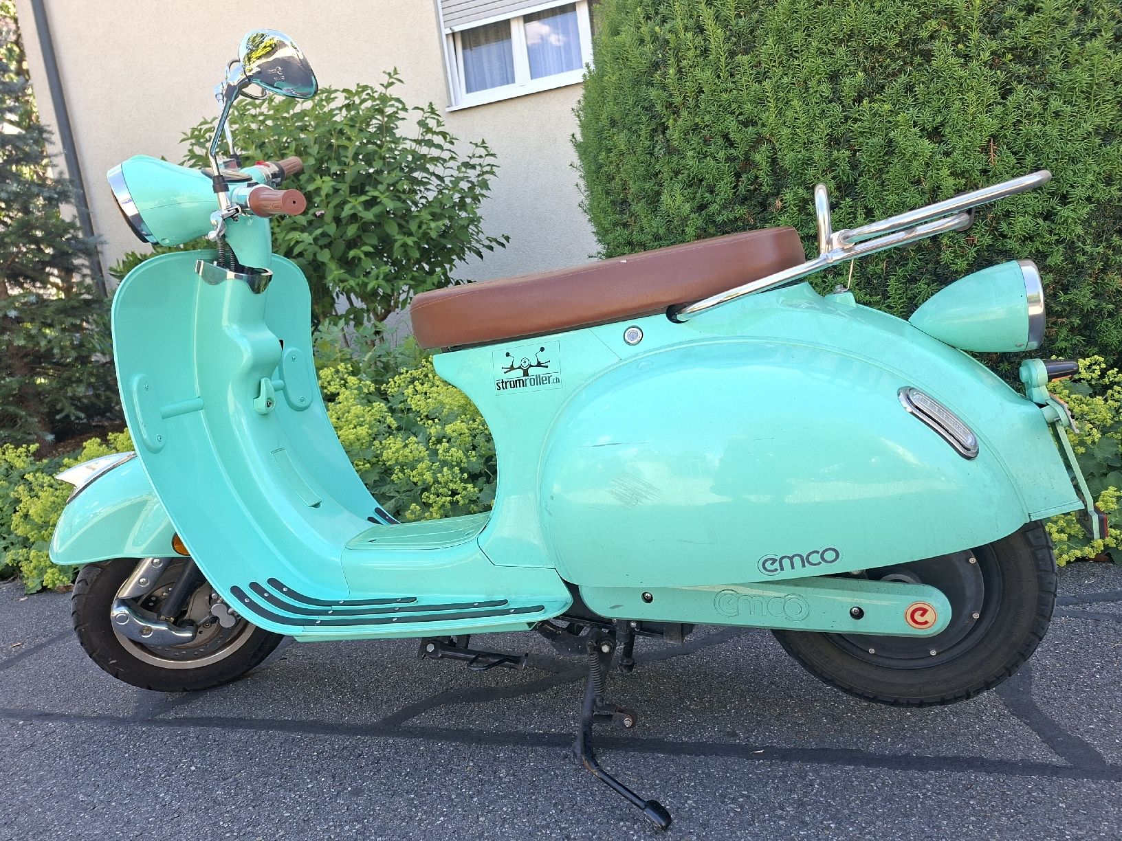 Scooter: Emco Nova Stromer Roller, gruen, top Zustand – Usato da Ostermundigen venduto da Ismett 2