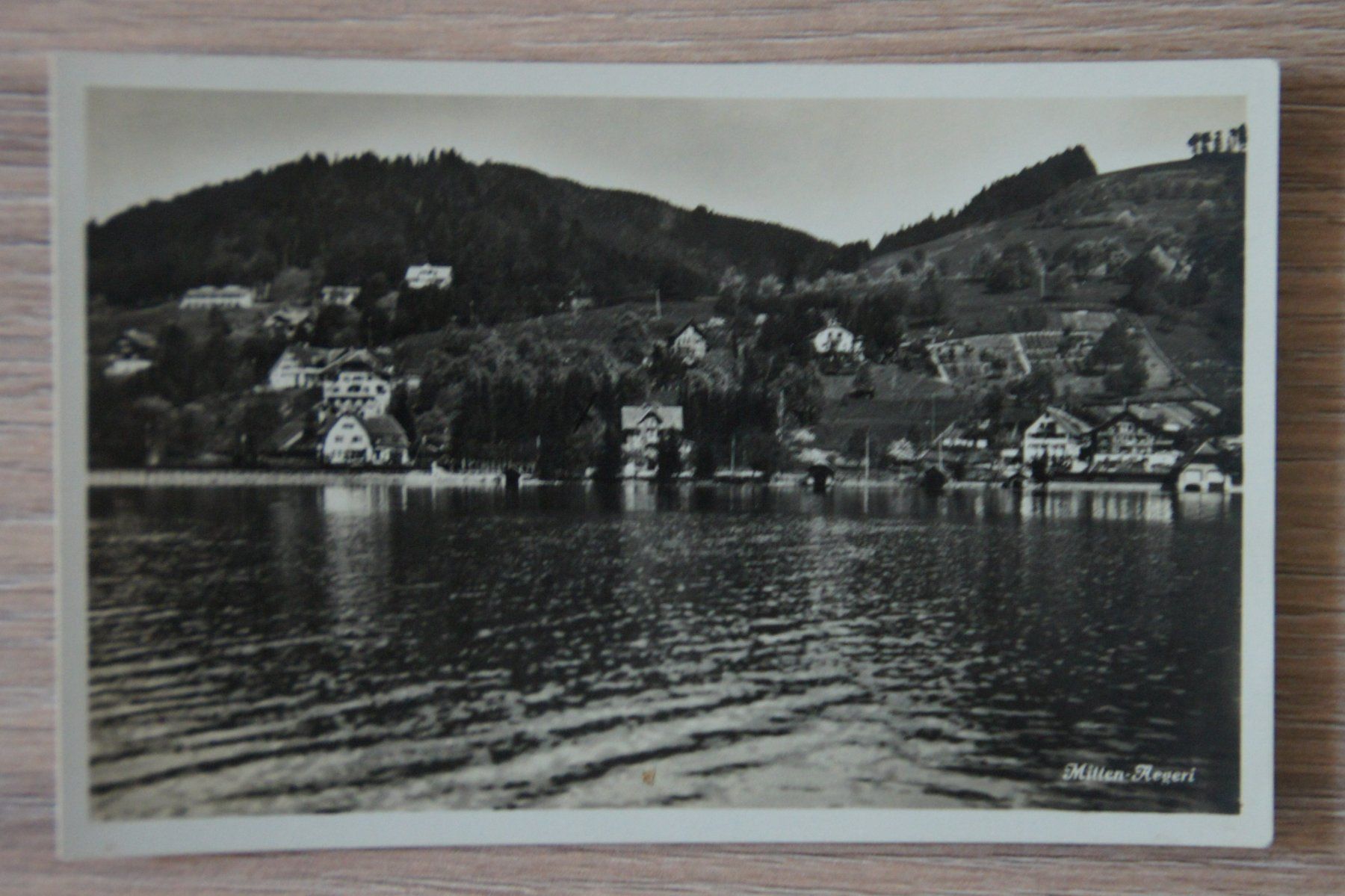 Cartoline postali: Mitten-Aegeri, 1932 – Usato da St. Margrethen SG venduto da maege07