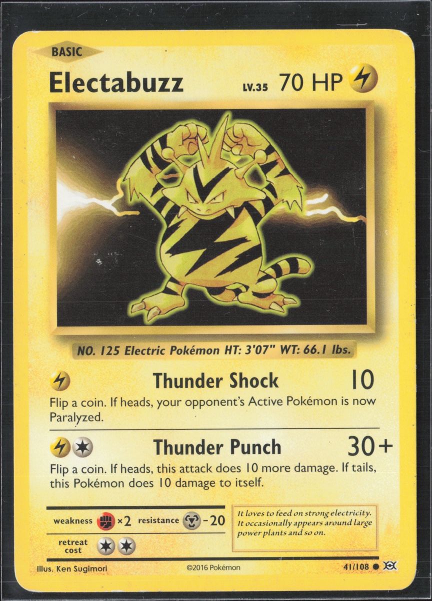 Pokémon Cartes à collectionner: POKÉMON / Elctabuzz / Evolutions 🇺🇸 – D'occasion à Herzogenbuchsee par TCG-High-Quality