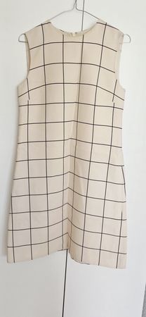 Valentino Spa Kleid Gr. 36 Kariert Beige