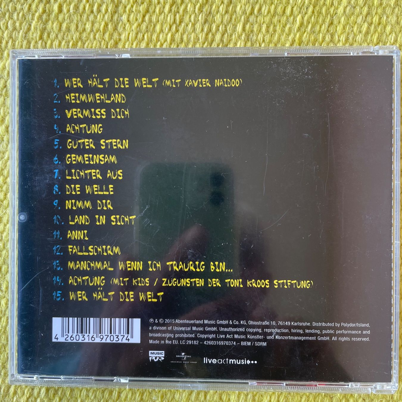 CD: PUR-ACHTUNG – Usato da Rorschacherberg venduto da CD-Roli 1