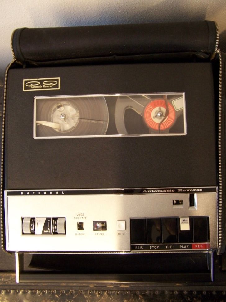 Aufnahmegeräte: Vintage Tonbandgerät NATIONAL SOLID STATE TAPE RECORDER – Gebraucht aus Kerzers von zimmergruen 1