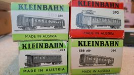 Kleinbahn 5 SBB Personenwagen H0 GL/10