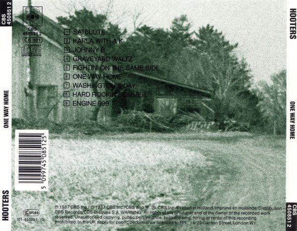 CDs: CD Hooters - One way home (1987) – Gebraucht aus Möriken AG von mineralia 1