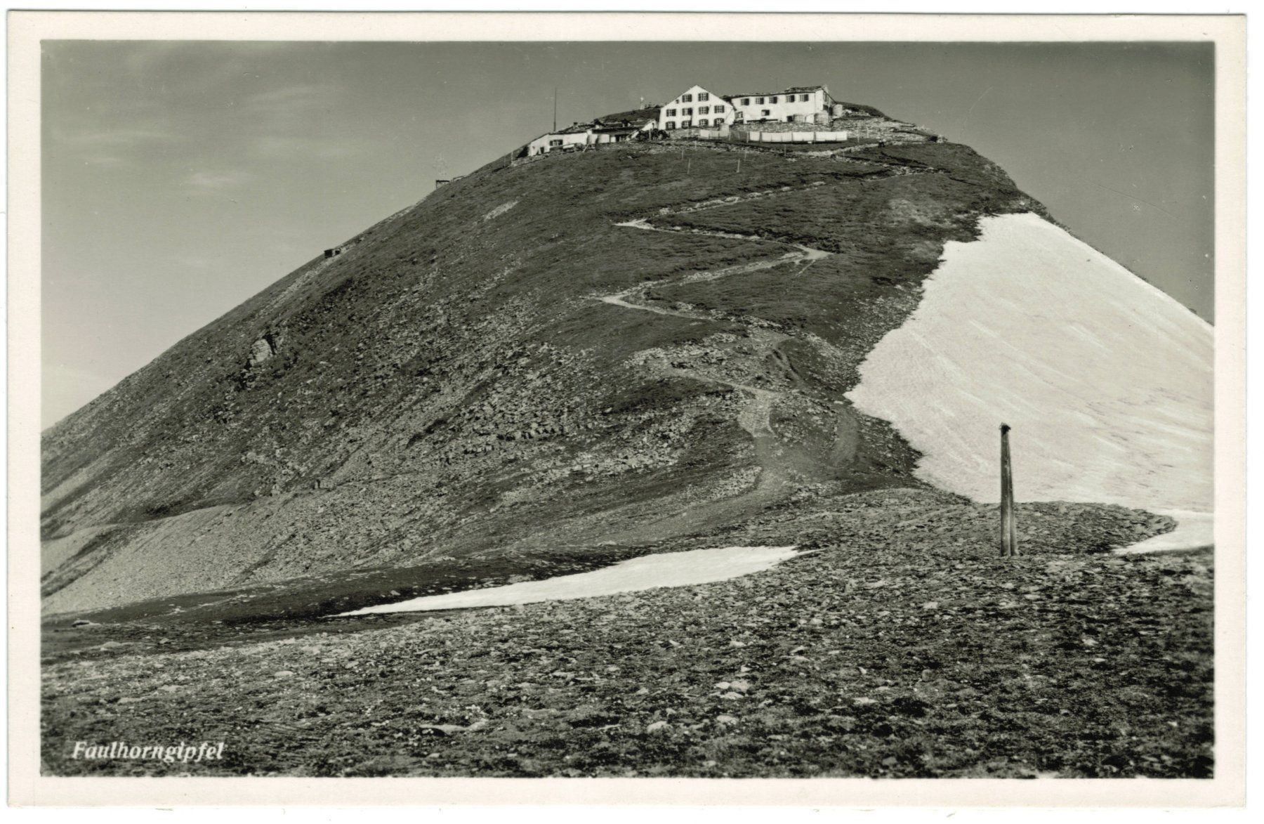 Cartoline postali: AK Faulhorngipfel – Usato da Zürich venduto da tol_b7c7