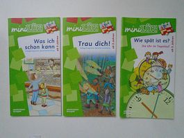 Mini Lük * 3 Hefte ab 5 Jahren (Vorschule)