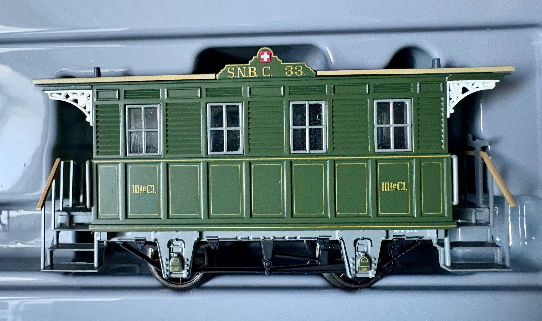 Märklin Modellini di ferrovie: MÄRKLIN, "Spanisch Brötli Bahn" Unbespielt – Nuovo e nell'imballaggio originale da Gipf-Oberfrick venduto da Wadi70 6