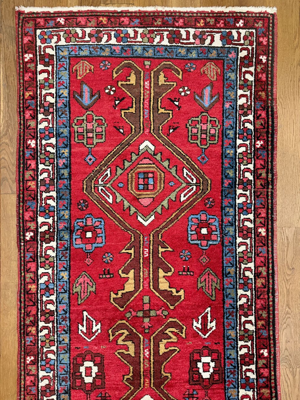 Tappeti: Antiker Heriz Läufer Perserteppich - Extrem Selten – Usato da Bennau venduto da Mayer_Carpets 5