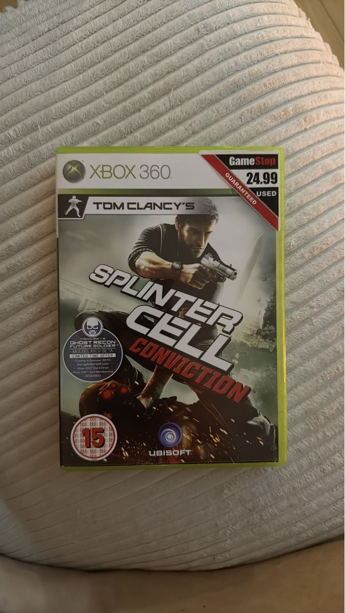 Jeux: XBOX 360 Tom Clancy's Splinter Cell Conviction gebraucht – D'occasion à Feuerthalen par tan_sc6v