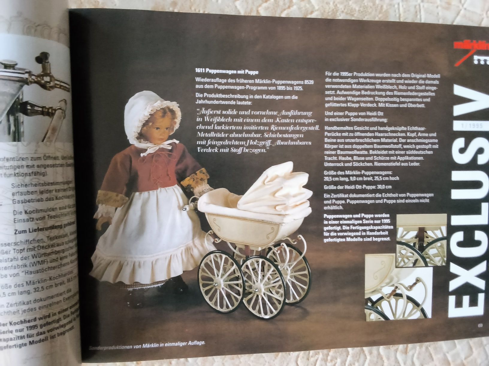 Livres: Märklin Gesamtkatalog 1995/96 – D'occasion à Hallau par histoiremerveilleuse 3