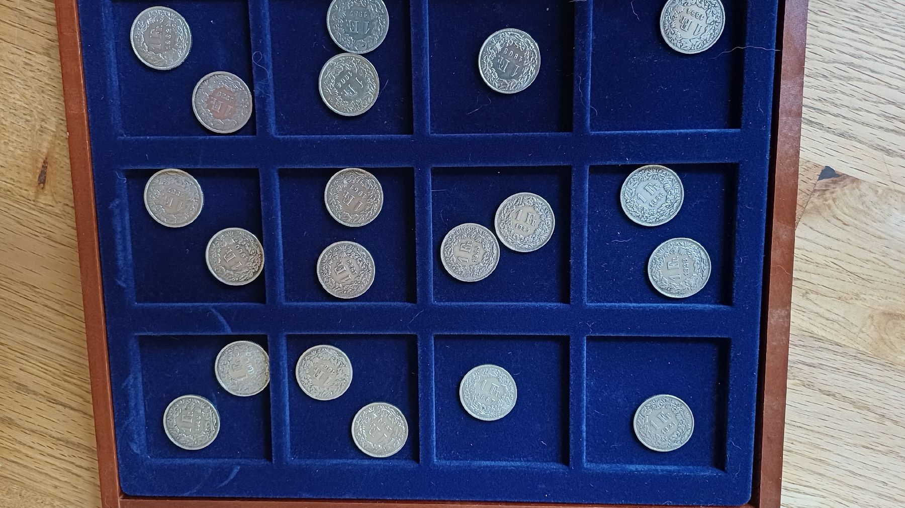 Alle Münzen: 20 Stück Silberfränkler Top Zustand – Gebraucht aus Flawil von Naphtali 2