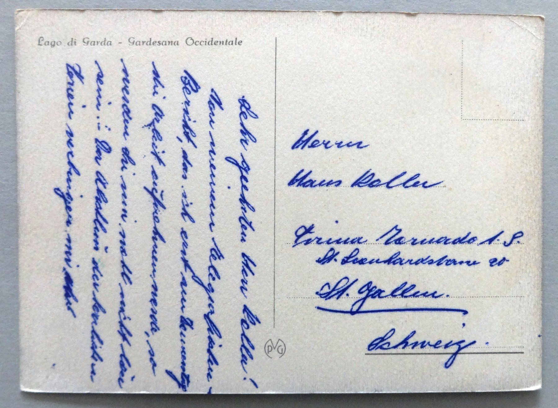 Cartoline postali: Lago di Garda - Gardesana Occidentale – Usato da Fétigny venduto da Billy2miny 1