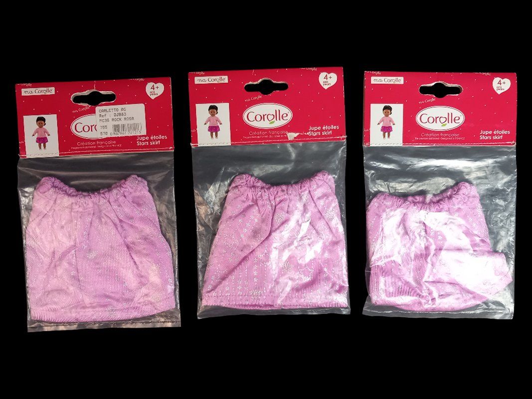 Puppen: COROLLE Puppenröcke 3 Stk. – Neu und originalverpackt aus Hünenberg von Restwert_Zug