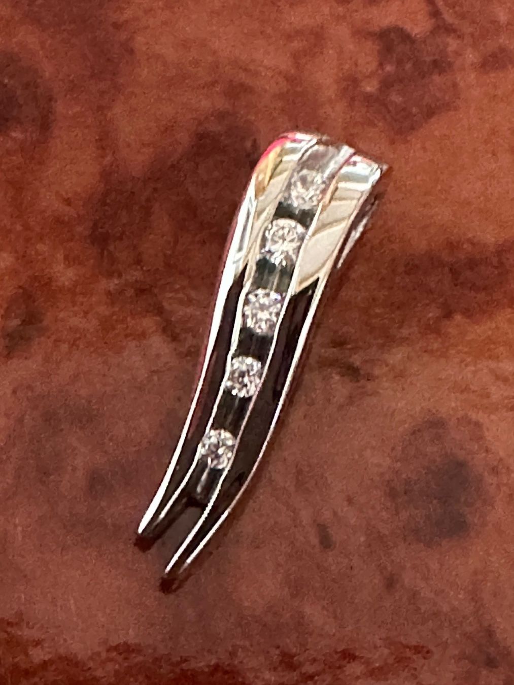Ciondoli: 925 Silber Anhänger mit Strass – Usato da Herbriggen venduto da Sehrazade