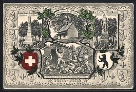 Pass Stoss, Schlachtkapelle am Stoss, De