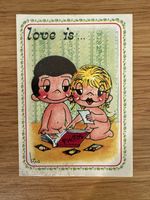 "Love is..." Panini Sammelbild Nr. 154  💖 Zustand Gut