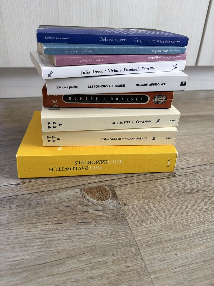 Libri: Lot de 9 livres : Auster - Woolf - Pavlowitch ... – Usato da Zweisimmen venduto da Domii 4