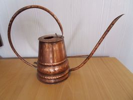 Kupfer Giesskanne hoch, Vintage Design, dicht