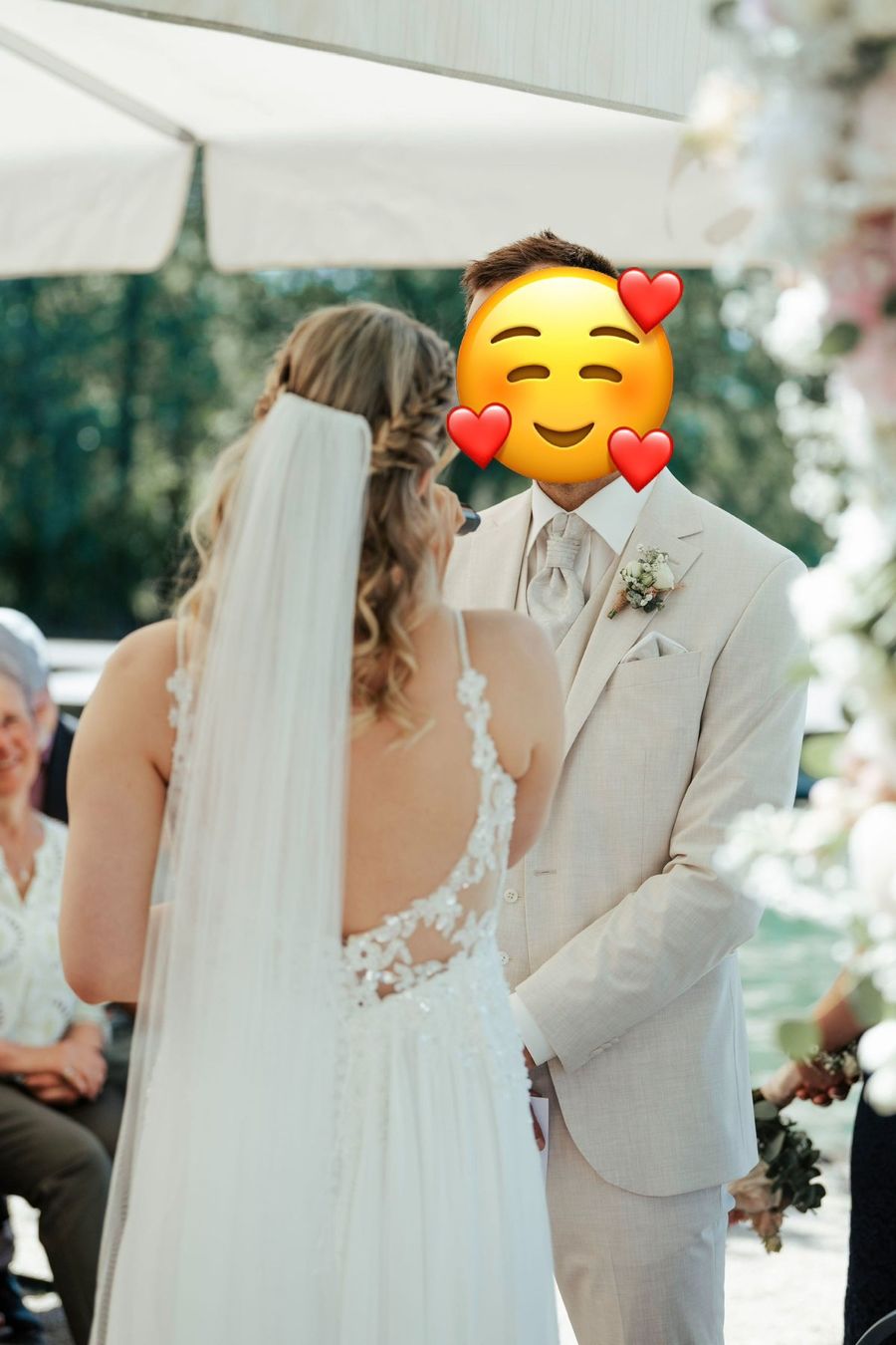 Accessori per capelli: wunderschöner Hochzeitsschleier von Bianco Evento – Usato da Winterthur venduto da Jessica______