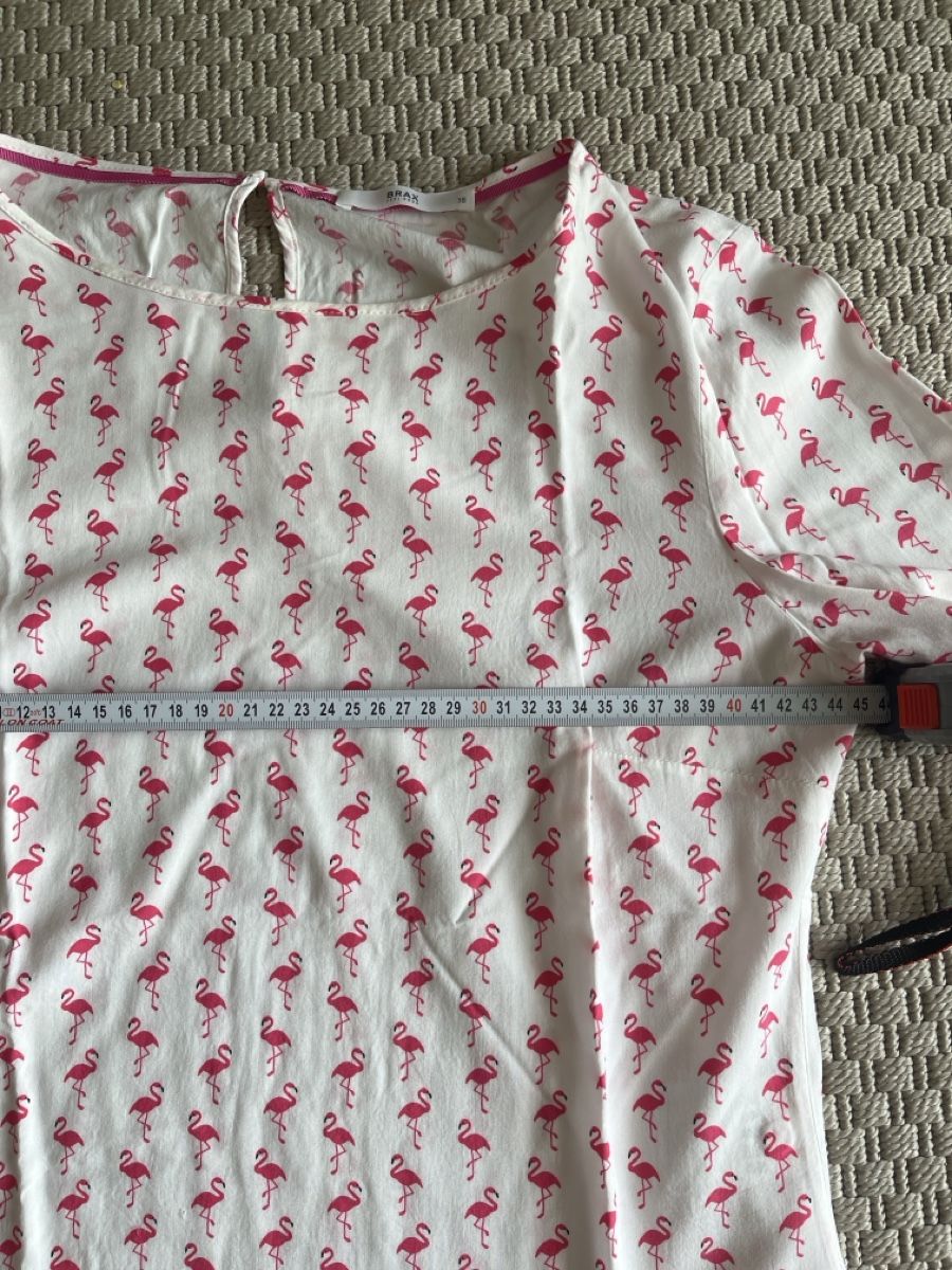 Brax Blusen: Bluse, Flaminco-print, Brax, 38 – Gebraucht aus Solothurn von Bobesch08 5