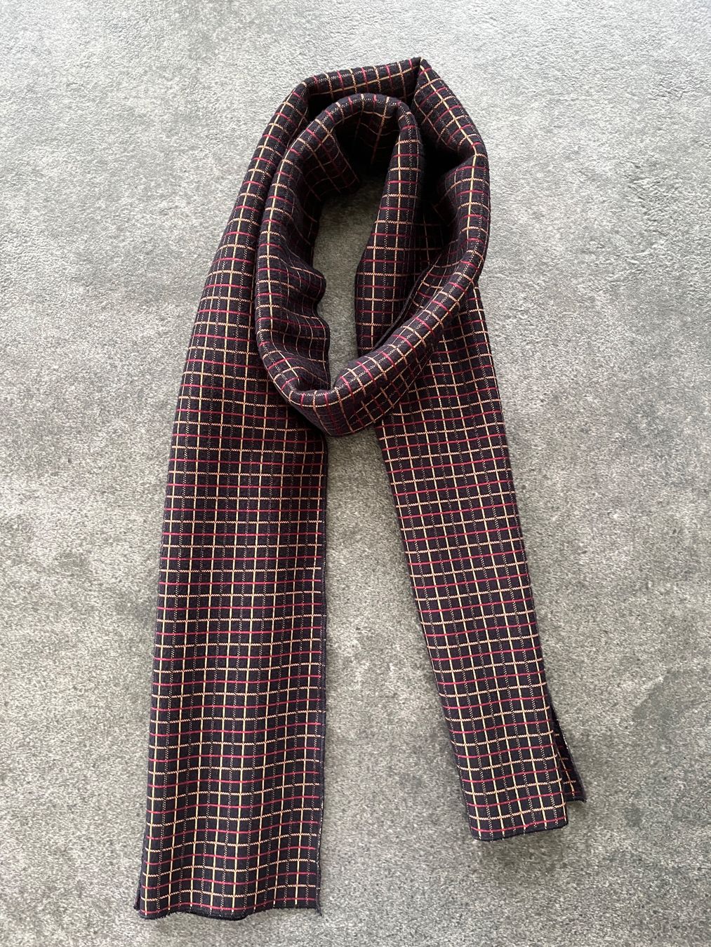 Sciarpe: Herren Schal aus Fleece mit Karomuster - Größe 90 x 30cm – Usato da Kilchberg ZH venduto da Ch.C