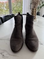Wildleder Stiefeletten, Taupe, Grösse 38 - Herbst Look!