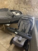 Kinderwagen mit Babywanne und sportsitz