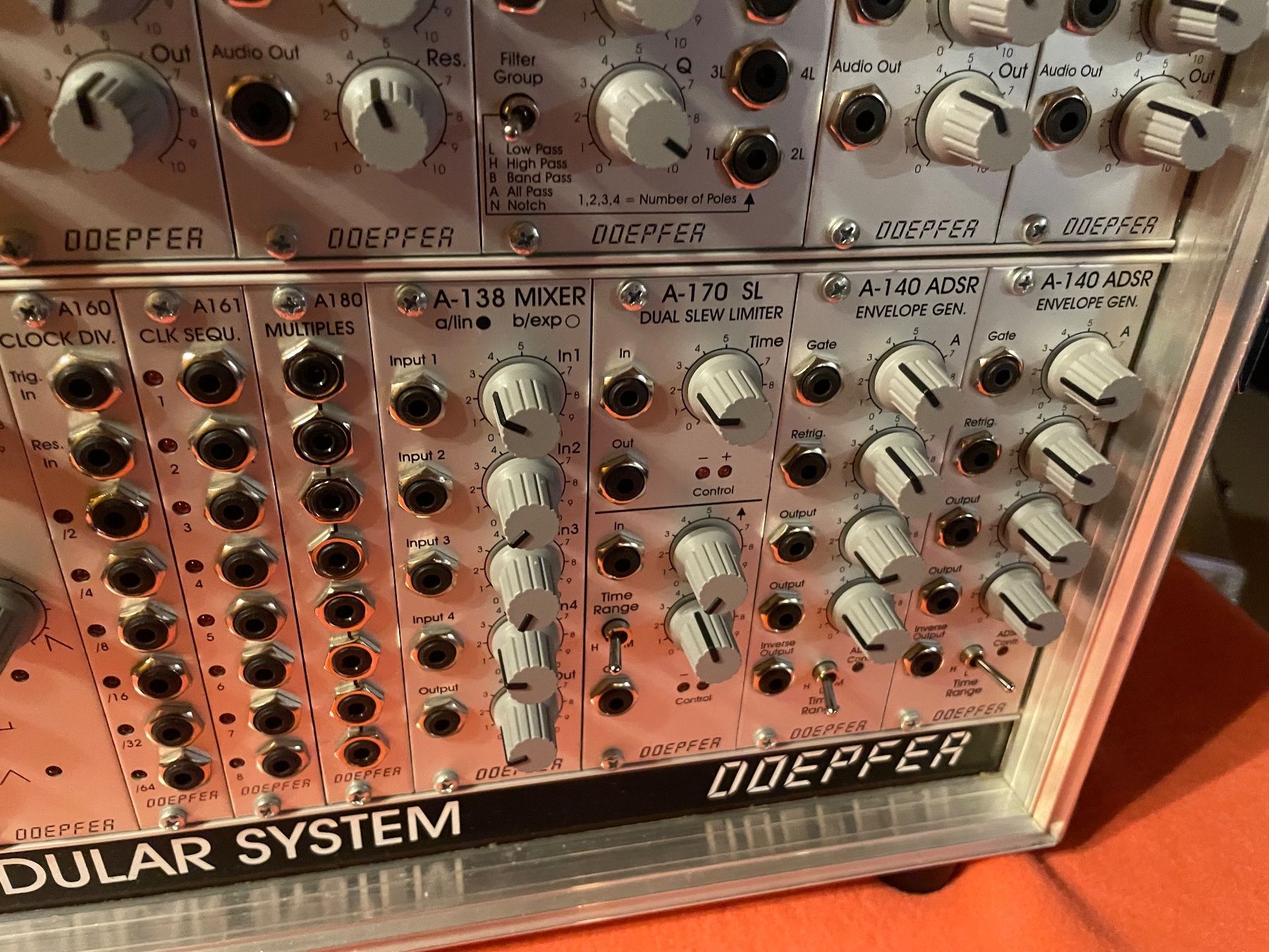 Doepfer Strumenti musicali: Doepfer A-100 Analog Modular Synthesizer system – Usato da Embrach venduto da xenovolcano 4