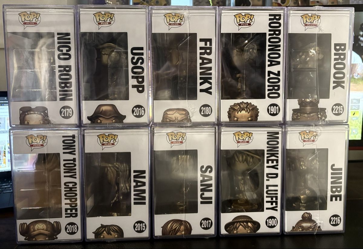 Funko Statuette: Funko Pop! One Piece Bronze Set – Nuovo (secondo la descrizione) da Alpnach Dorf venduto da Walsche 1