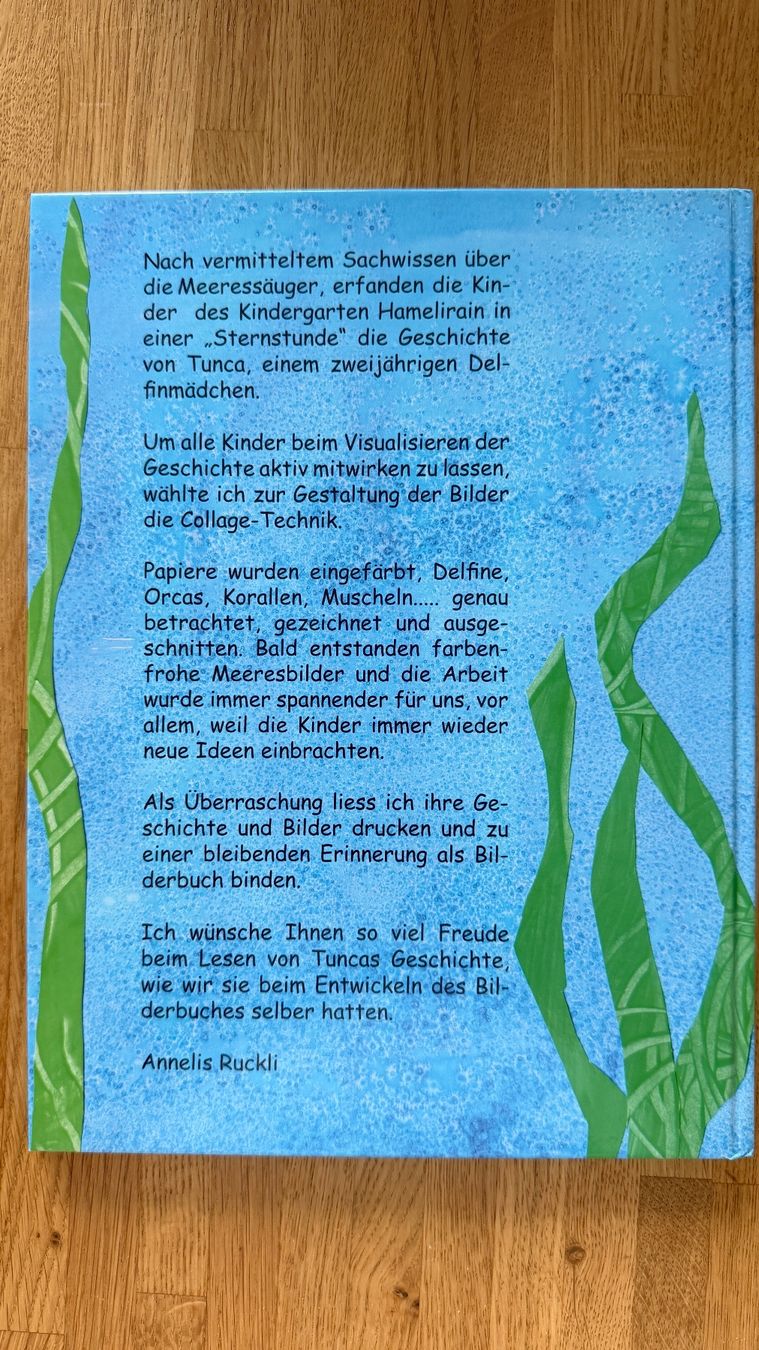 Libri: Buch - Tunca - Eine Delfingeschichte - Kindergarten Kloten – Usato da Winterthur venduto da Secondhand-Family 1