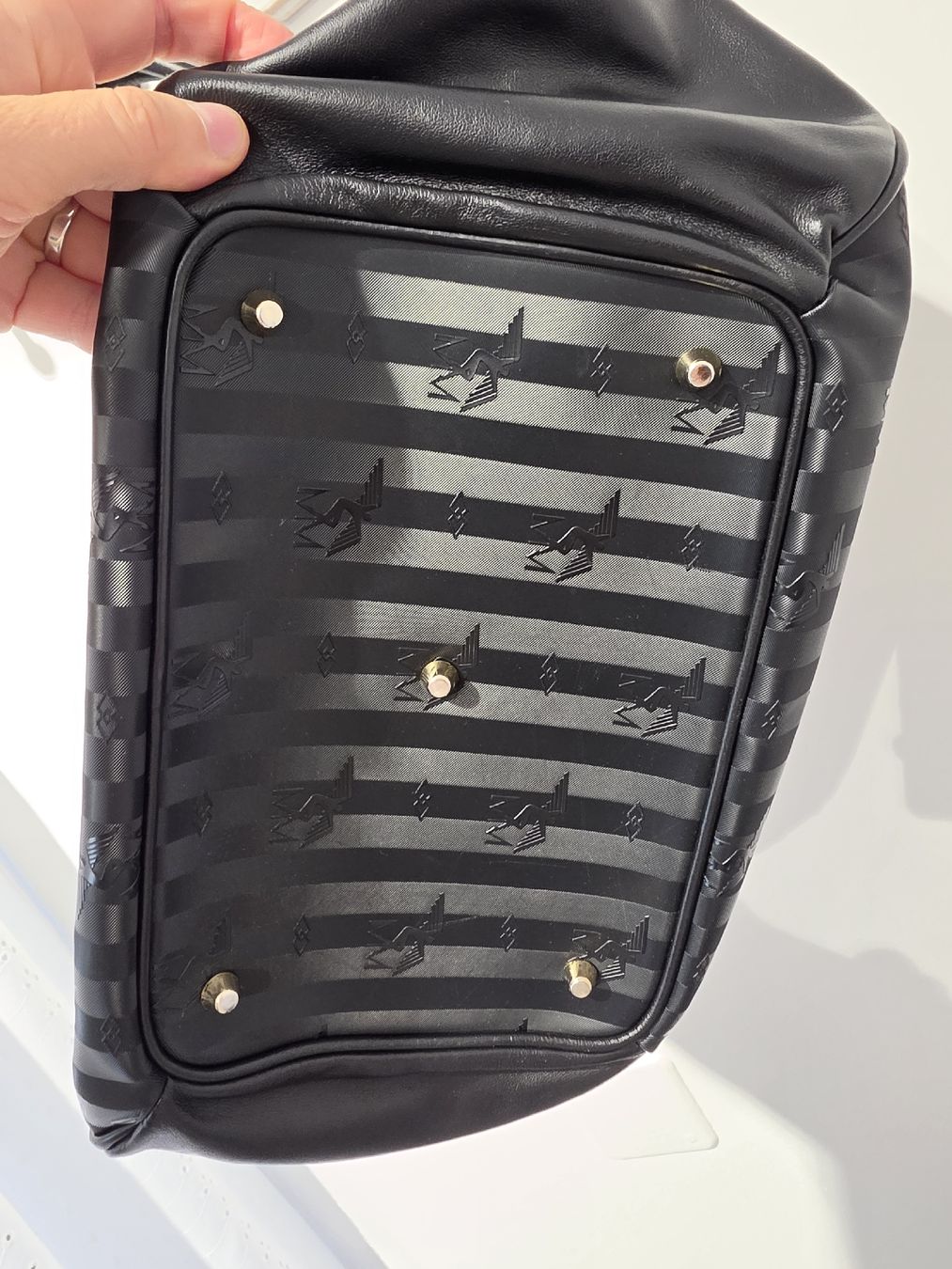 Maison Mollerus Borse da donna: Handtasche Mollerus schwarz Gold edel – Nuovo (secondo la descrizione) da Adligenswil venduto da FriedasWelt 6