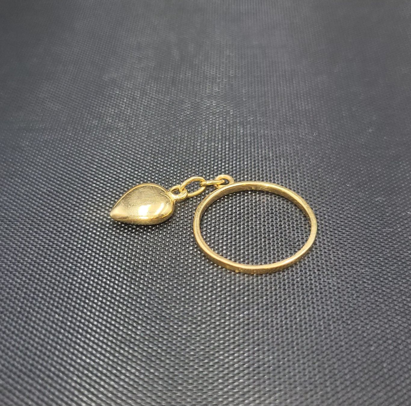 Anelli: 18 Karat 750 Gold Herz-Ring – Usato da Wald ZH venduto da Dasilver 6