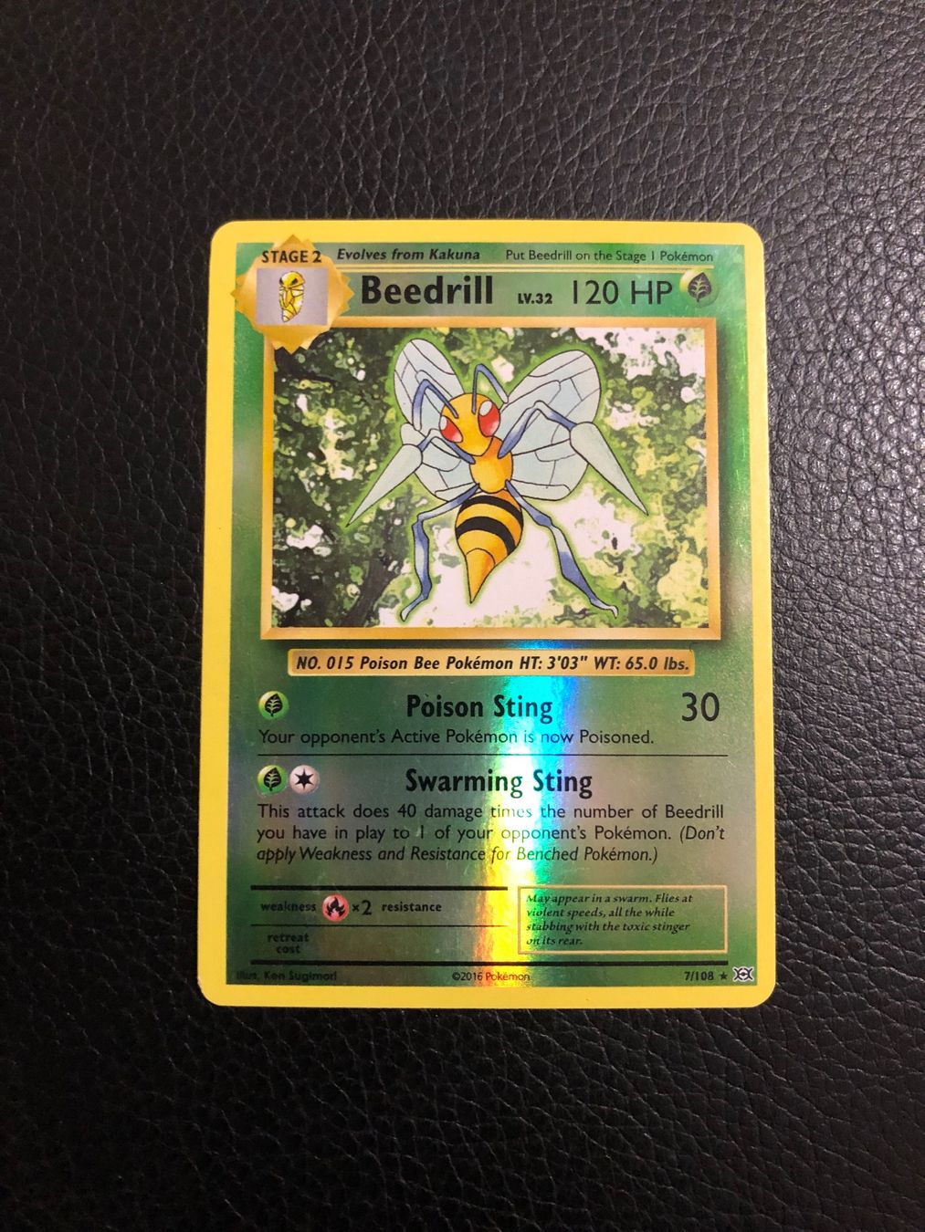 Pokémon Carte collezionabili: Evolutions Beedrill reverse rare 7/108 Ab 1 – Usato da Paradiso venduto da Pkmn10