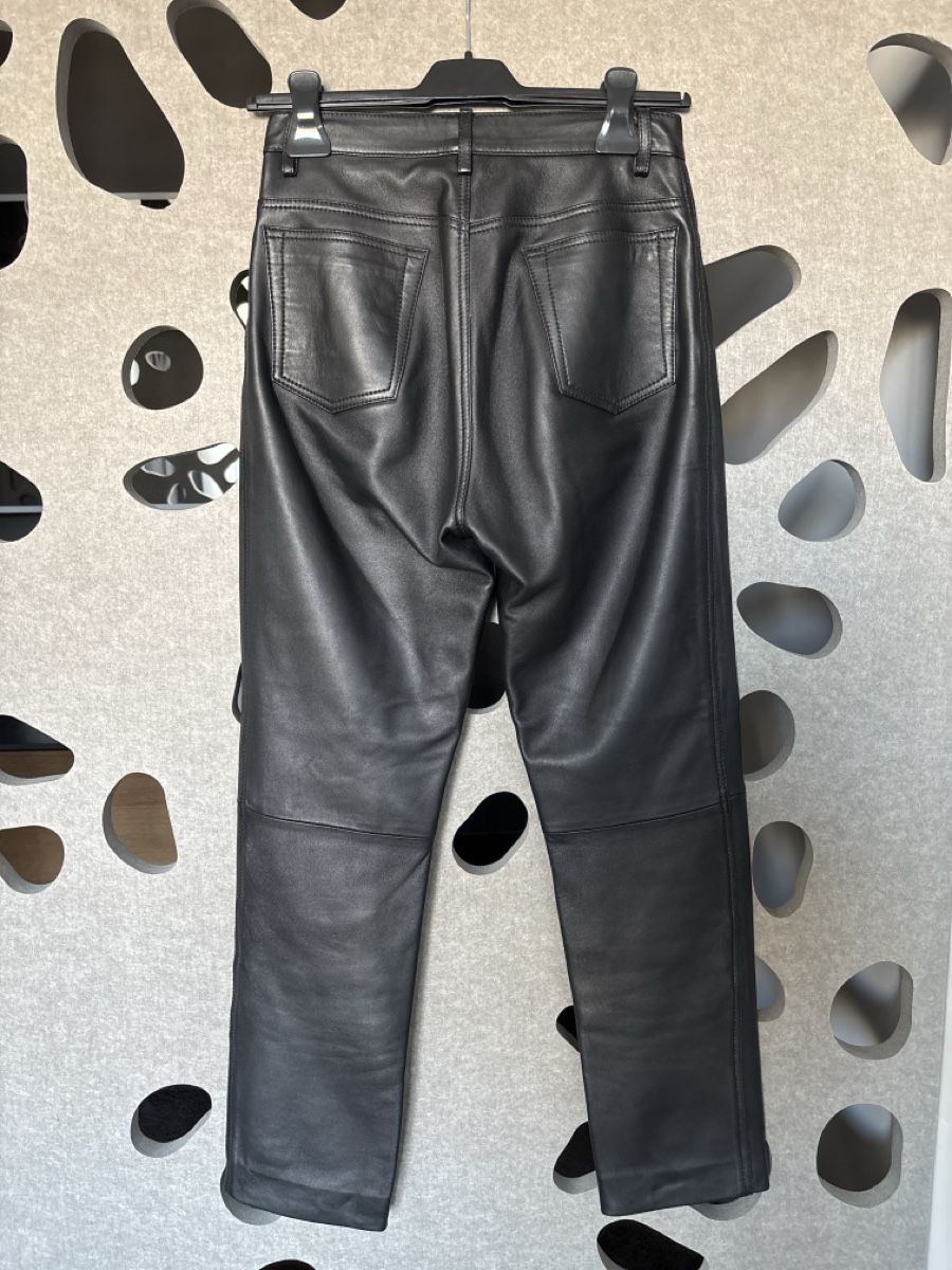 Sandro Pantaloni: SANDRO Lederhose schwarz Gr. 34 – Usato da Bottighofen venduto da lwa_11686 3