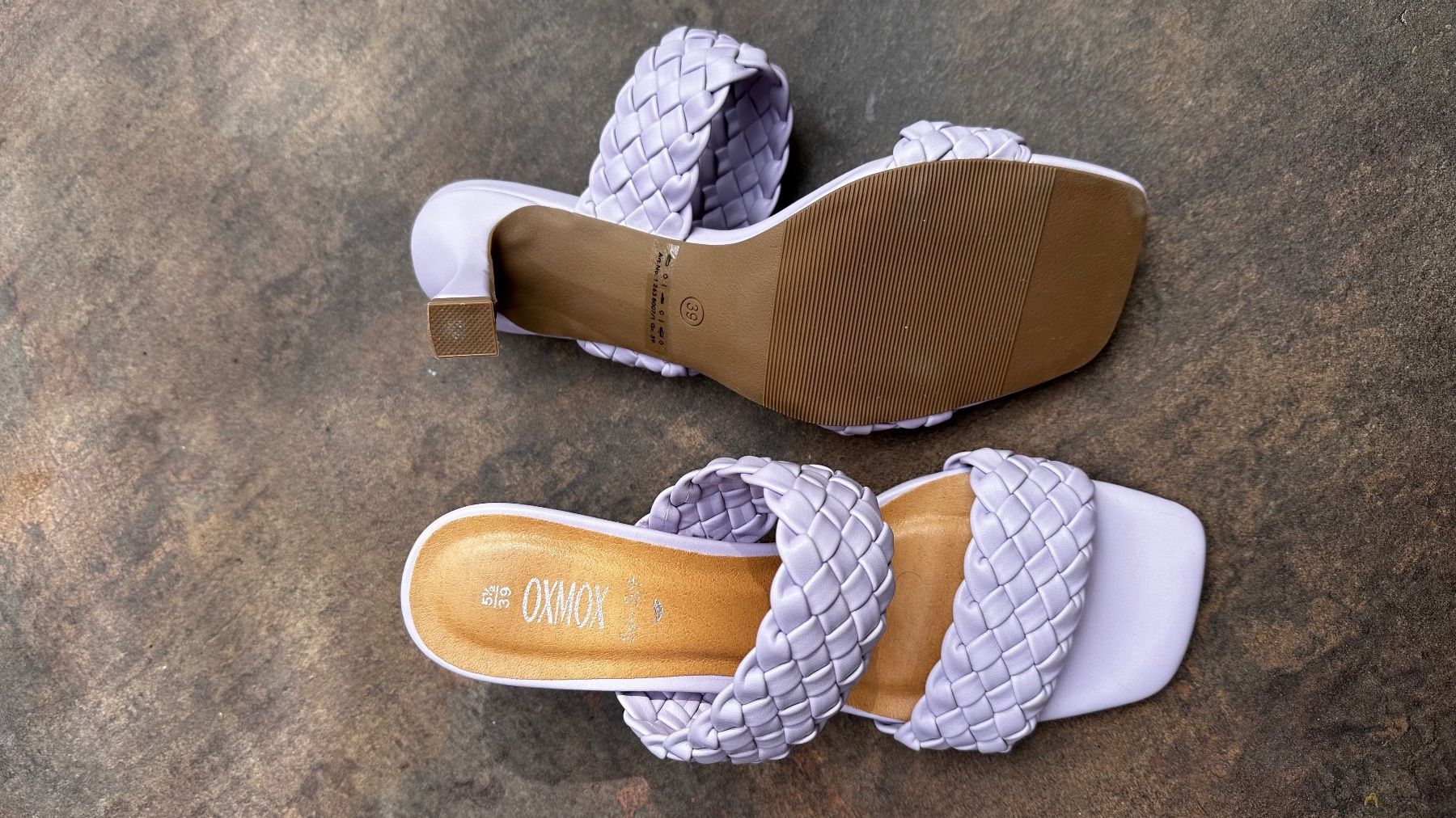 Dosenbach Scarpe da donna: Sommerschuhe lila – Nuovo (secondo la descrizione) da Killwangen venduto da Cebelli 1