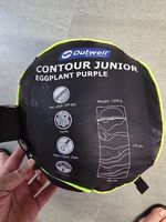 Kinderschlafsack Outwell Contour Junior «Eggplant Purple»