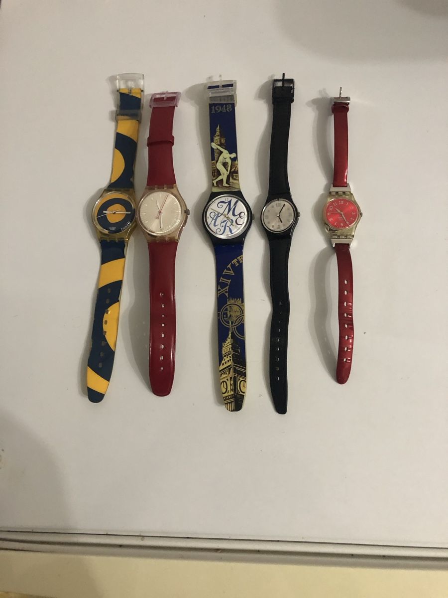 Swatch Uhren: Lot 5 montres Swatch vintage – Gebraucht aus petit lancy von FerreiraLuis
